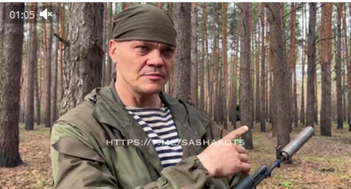 Окупант «Людоїд» зізнається, що у підрозділі залишилося менше ніж третина людей