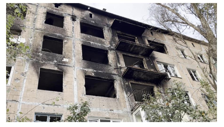 Волонтери показали, як наразі виглядає місто Вугледар (фото)