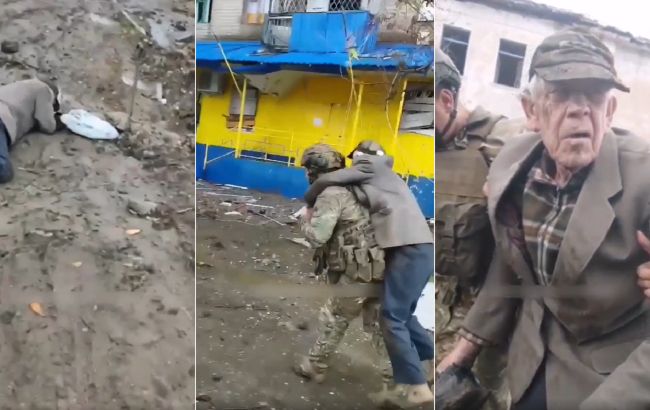 У Донецькій області українські захисники врятували 82-річного дідуся