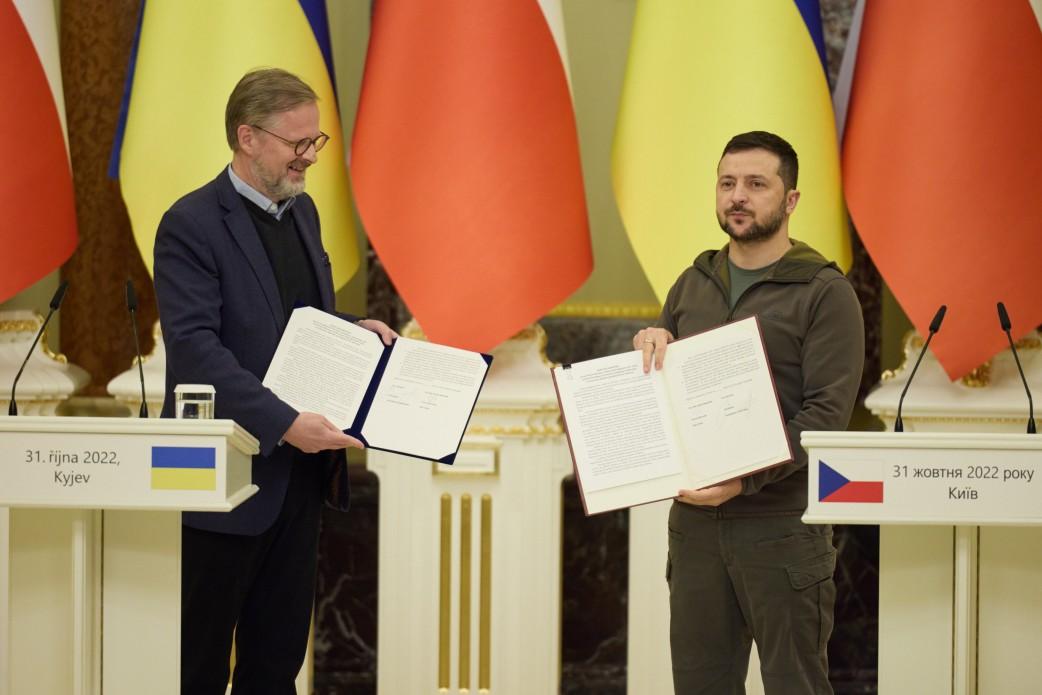 Україна та Чехія підписали спільну декларацію щодо євроатлантичної перспективи