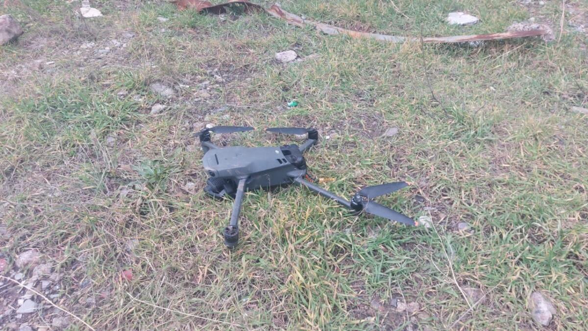 Прикордонники збили ворожий дрон-шпигун на Донеччині