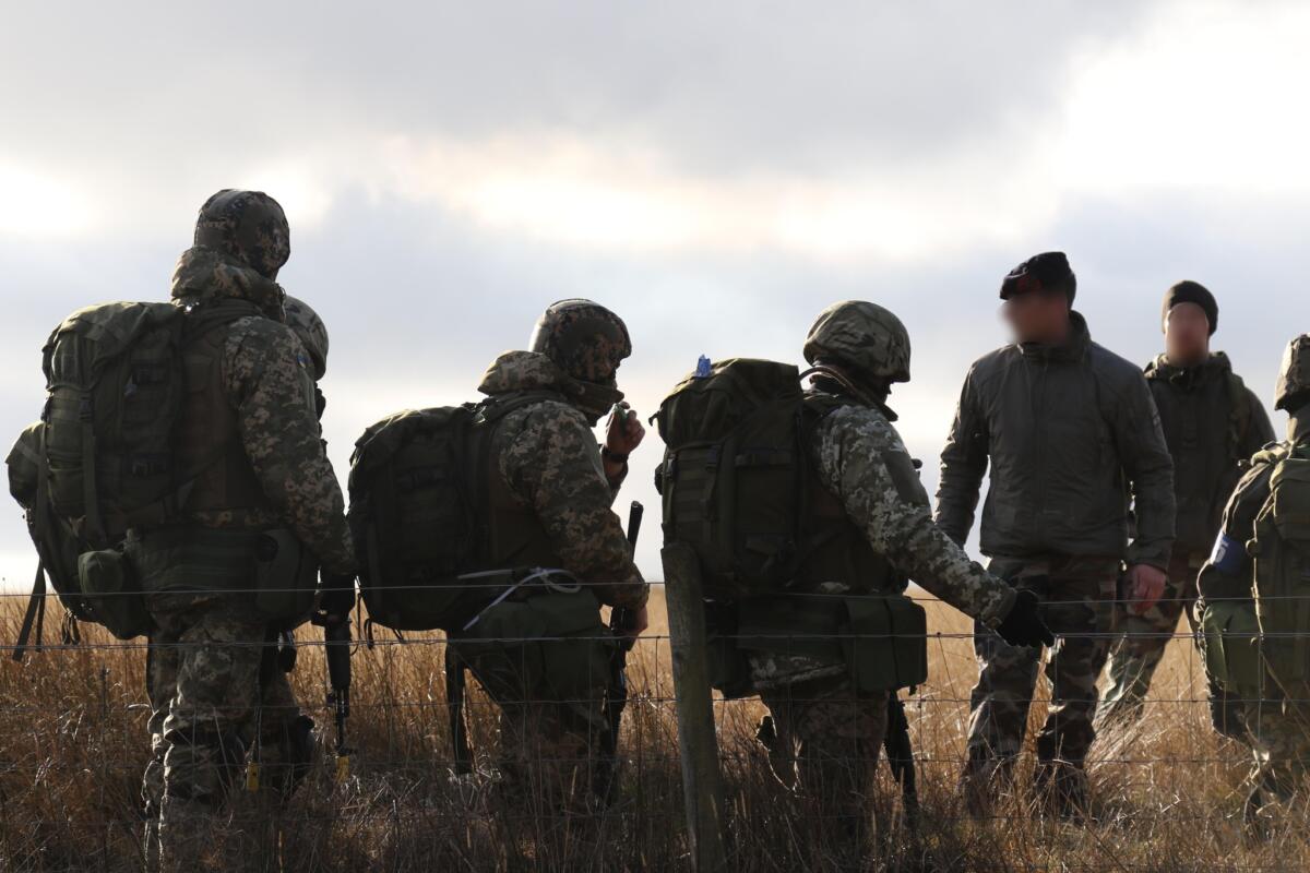 Морські піхотинці з Нідерландів доєдналися до навчання українських воїнів у Великій Британії