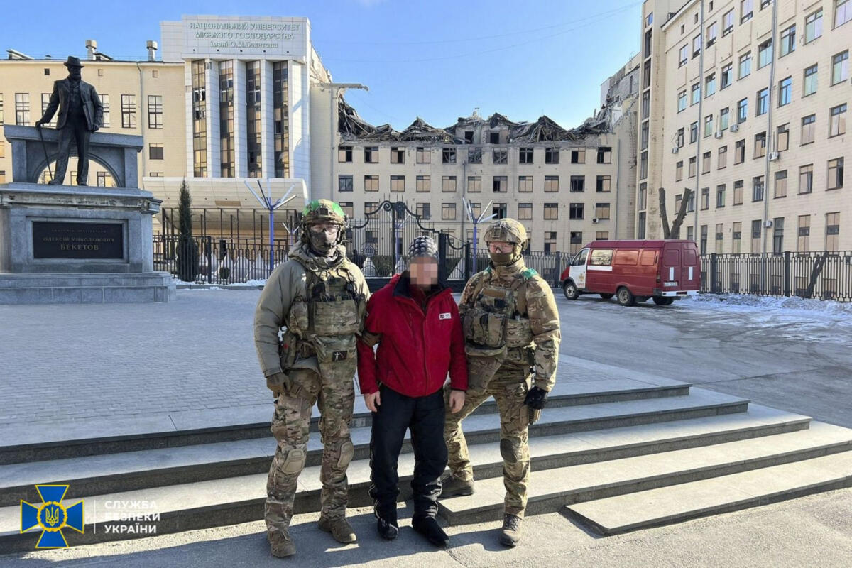 У Харкові затримали коригувальника ракетних ударів по місту, що співпрацював з розвідкою ворога – СБУ