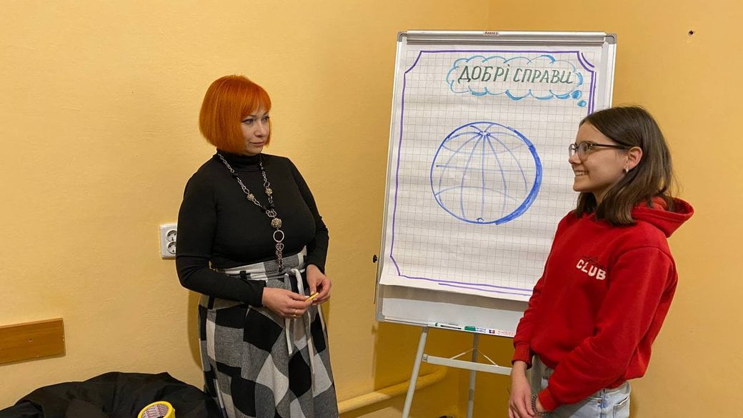 У Вінниці внутрішні переселенці з Донеччини відкрили школу волонтерства