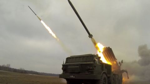 Окупанти вночі масовано обстріляли ракетами Донецьку область