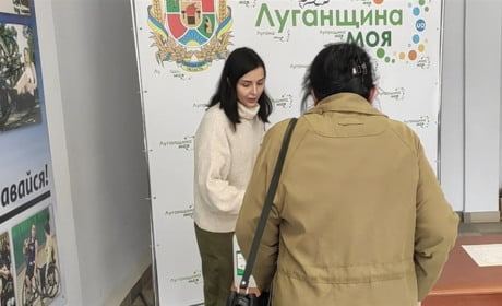 На Житомирщині відкрили гуманітарний хаб для переселенців з Луганської області