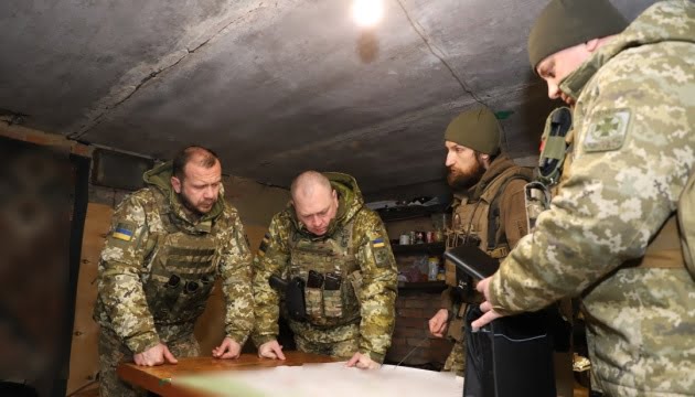 Головний прикордонник України відвідав позиції ЗСУ на Донеччині