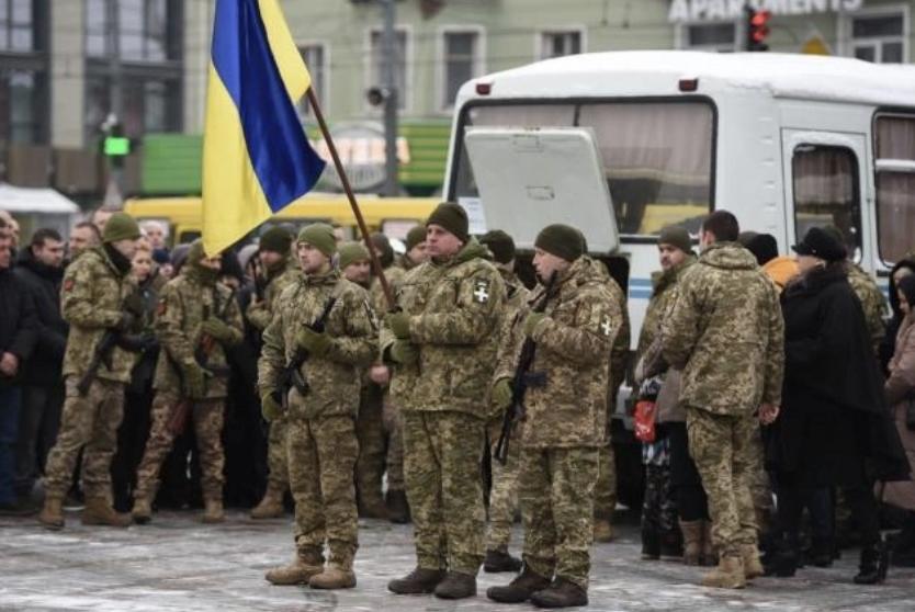 Рівняни провели в останню путь чотирьох українських захисників