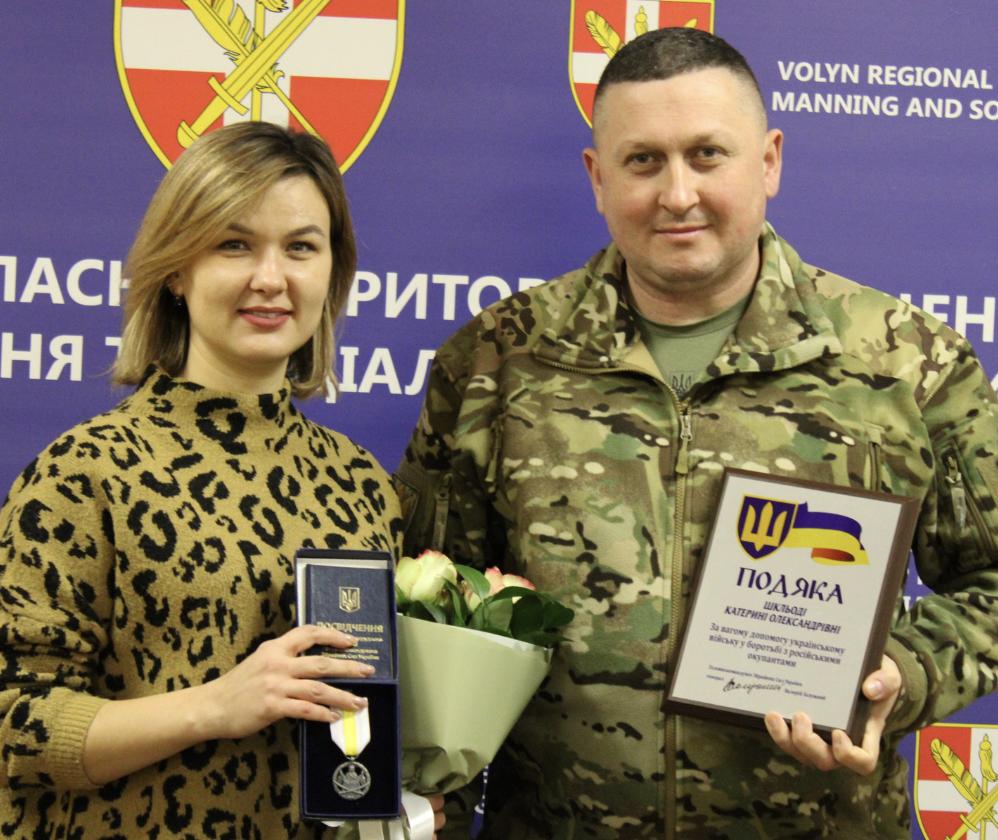 Нагороди від Залужного отримали волонтери з Волині