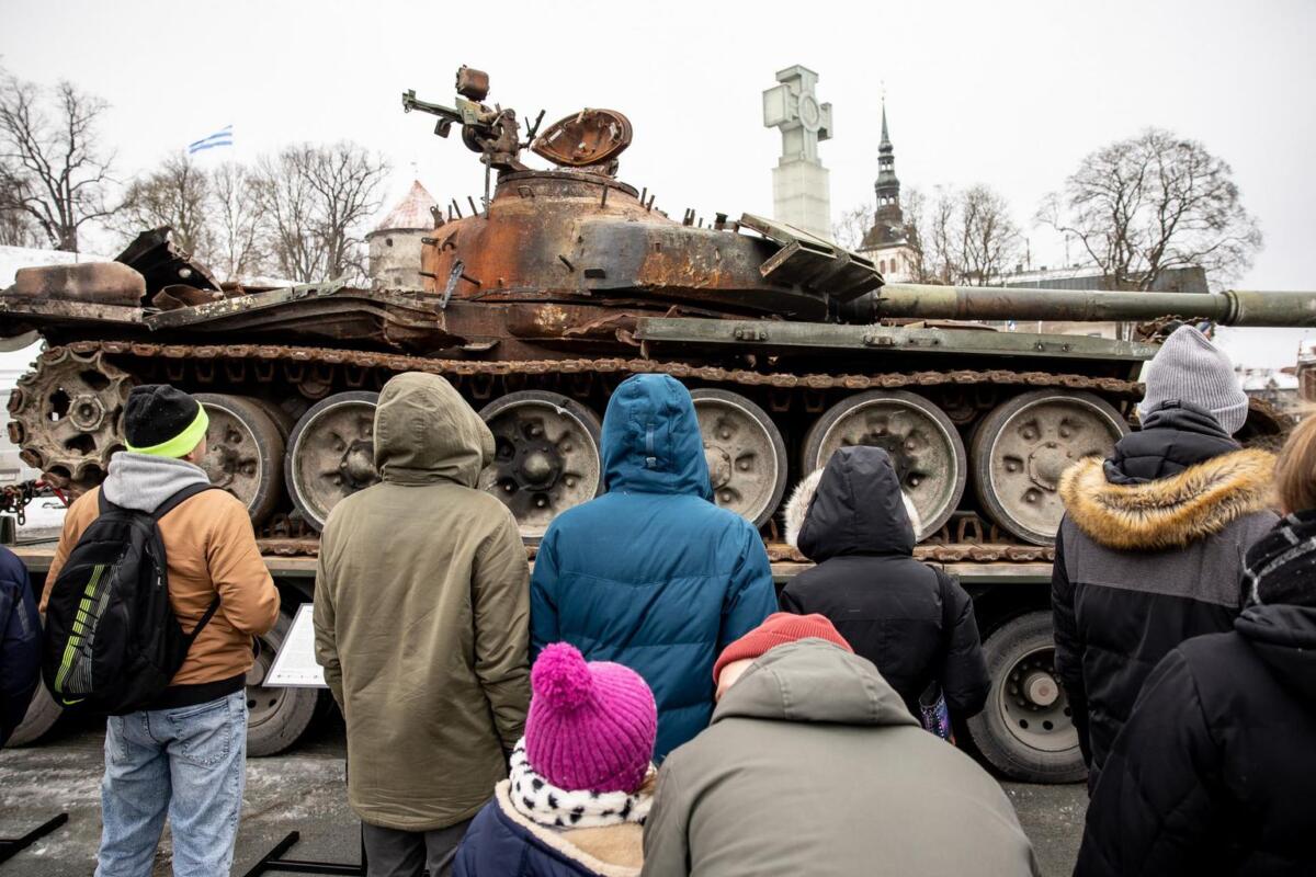 В одному з естонських міст відмовилися виставляти підбитий російський танк