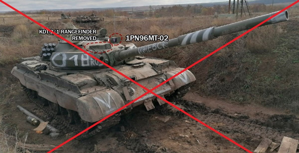 Знищений російський Т-62 зразка 2022 року виявився модернізованим лише в уяві пропагандистів