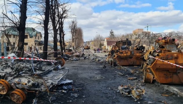 Глава держави показав наслідки агресії росії на Київщині