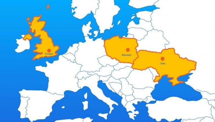 Стало відомо, скільки українців підтримує військово-політичні союзи з Польщею, Британією та Литвою
