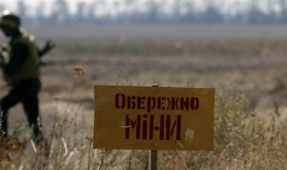 В ГСЧС объяснили, что означают цветные палки на заминированных территориях