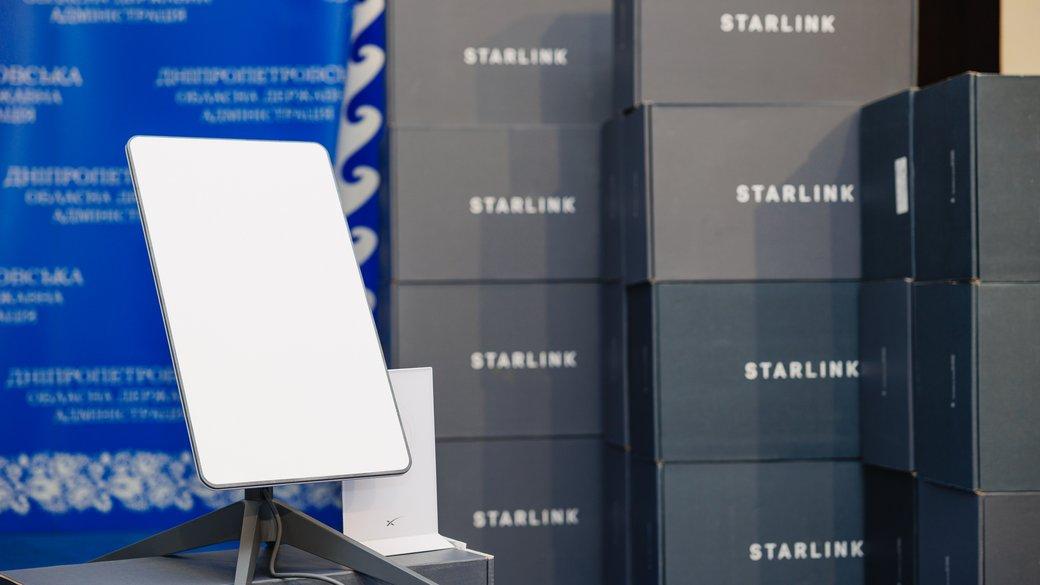 Днепропетровская область получила от польских партнеров 50 станций Starlink