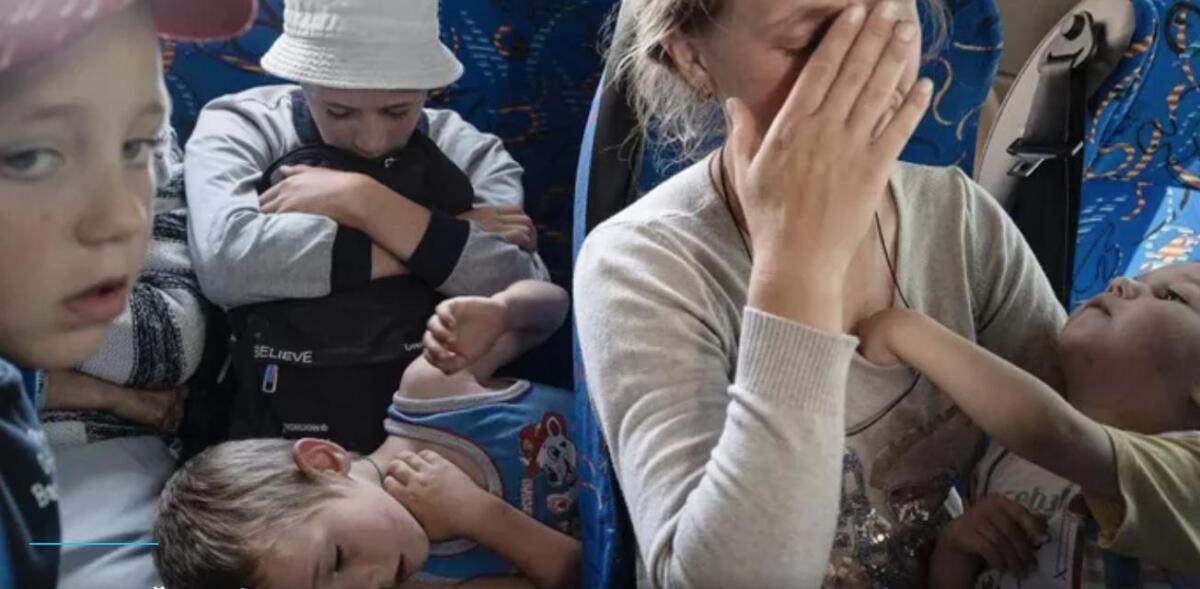 Названо відсоток дітей-переселенці, що стали свідками бомбардувань та обстрілів