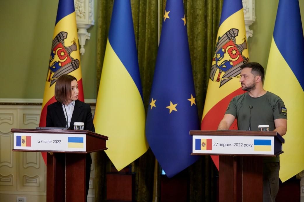 Украина готова помочь Молдове с Приднестровьем, – Зеленский