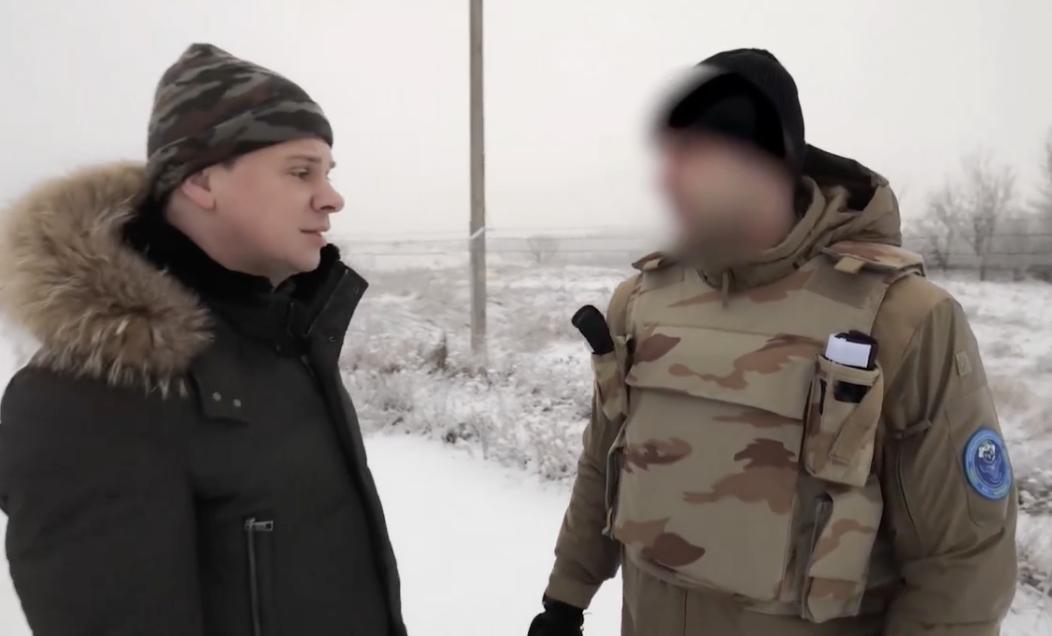 Комаров показав рідкісні кадри з українсько-російського кордону