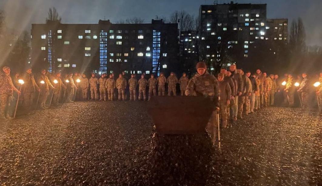 У Києві попрощались Олегом Мудраком, який був командиром батальйону «Азов»