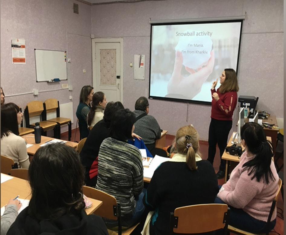 На Дніпропетровщині переселенців навчають англійській мові