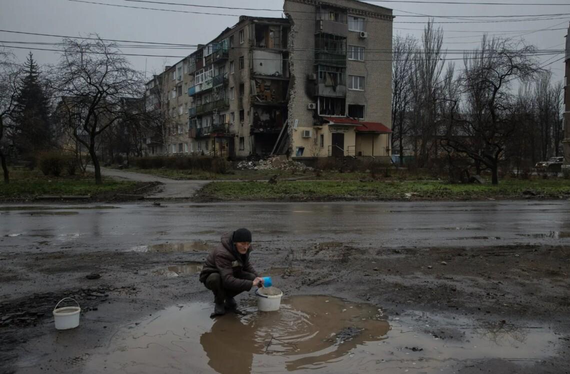 Стало відомо, скільки людей наразі перебуває в Бахмуті