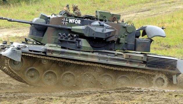 Україна отримала від Німеччини ще дві САУ Gepard