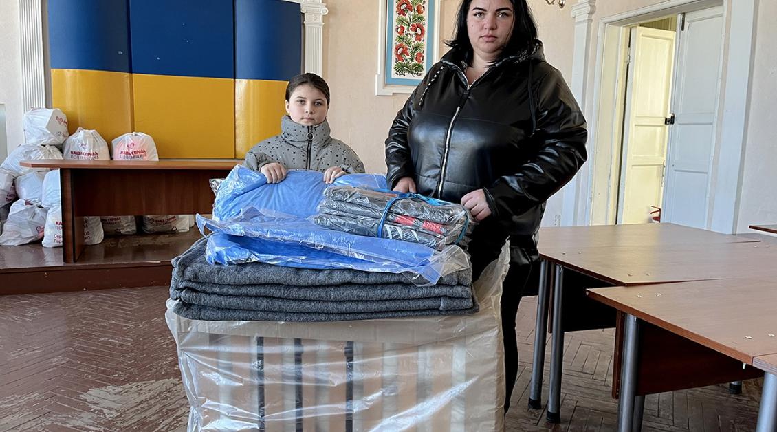 На Полтавщині вразливі категорії ВПО отримали гуманітарну допомогу