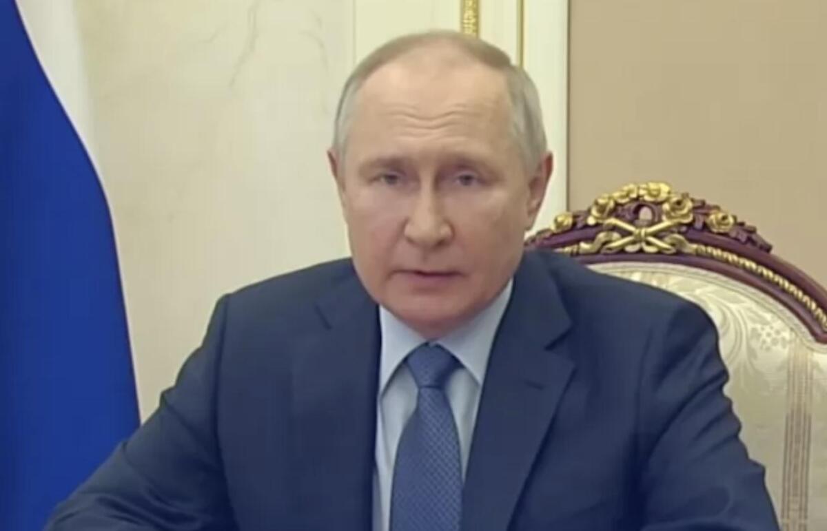 Кремлевский диктатор после решения МКС о его аресте провел оперативное совещание Совбеза РФ