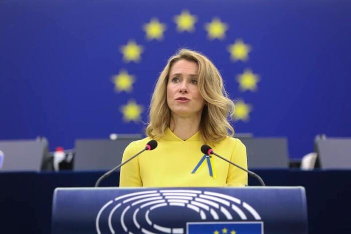 Прем’єр Естонії закликала ЄС здійснити тиск на Росію та примусити її завершити війну