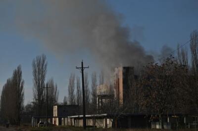 Російські окупаційні війська обстріляли Нікополь з РСЗВ