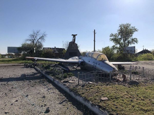 У Міноборони України відреагували на знищення росіянами пам’ятника у Вовчанську