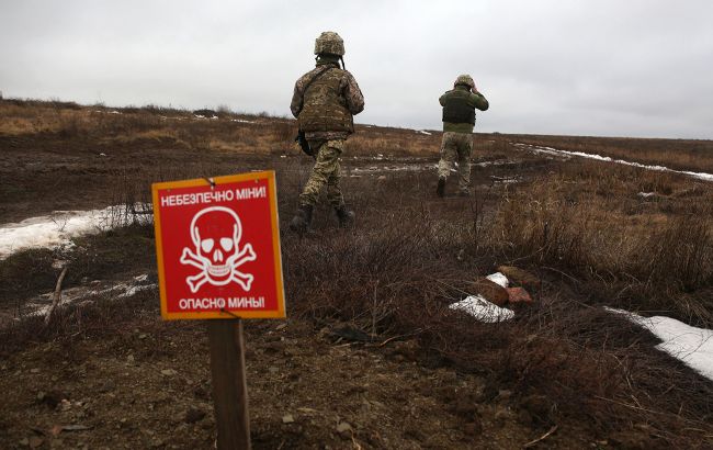 У Київській області спеціалісти знешкодили міну