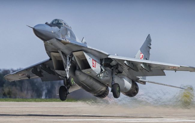 У Польщі назвали кількість винищувачів МіГ-29, які передали Україні