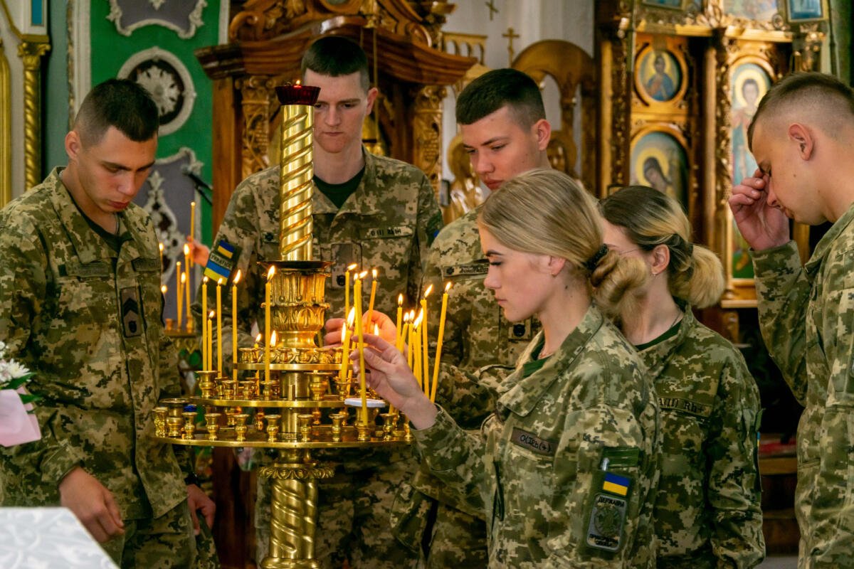 Прикордонники долучилися до молебню за воїнів Азовсталі, які перебувають у полоні