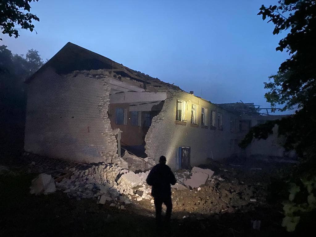 Внаслідок атаки дронами-камікадзе на Харківщині виникли пожежі – ОВА