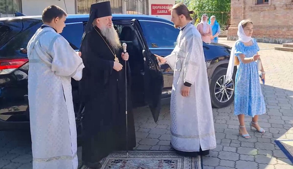 Гауляйтер від РПЦ дякував путінському патріарху за анексовану Бердянську єпархію