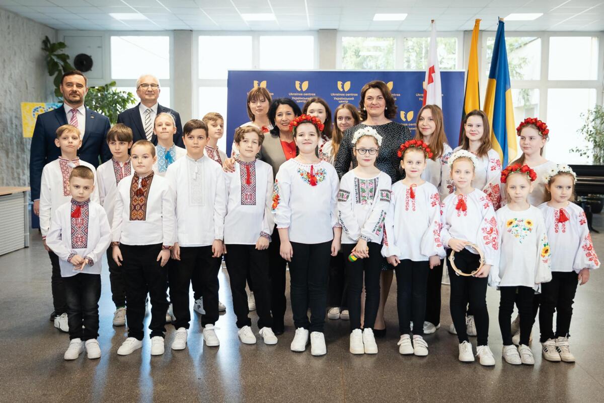 Президент Грузії та перша леді Литви відвідали Український центр у Вільнюсі (ФОТО)