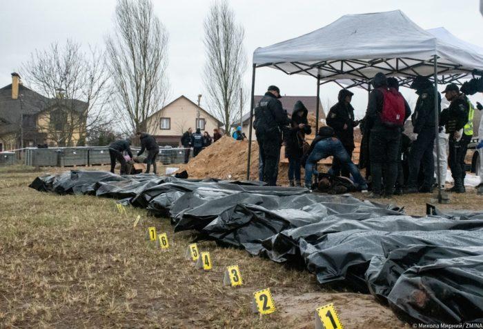 В Киевской области за год обнаружили 15 мест массового захоронения гражданских – полиция