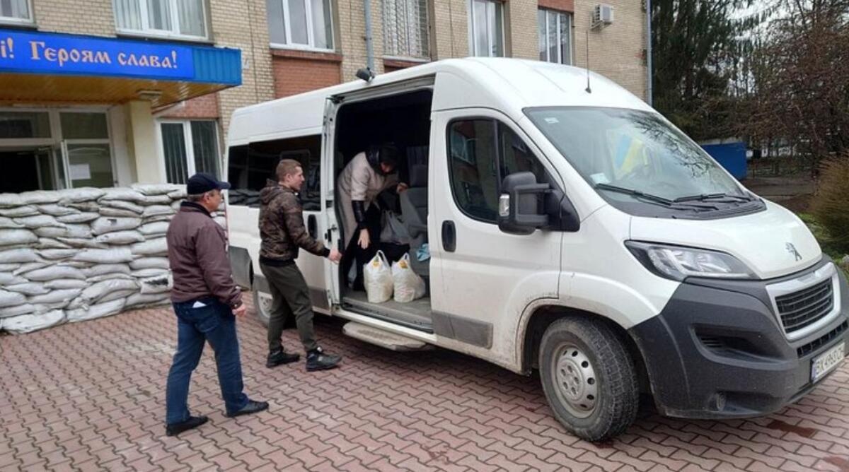 На Хмельниччині внутрішнім переселенцям допомагає штаб Гірської громади