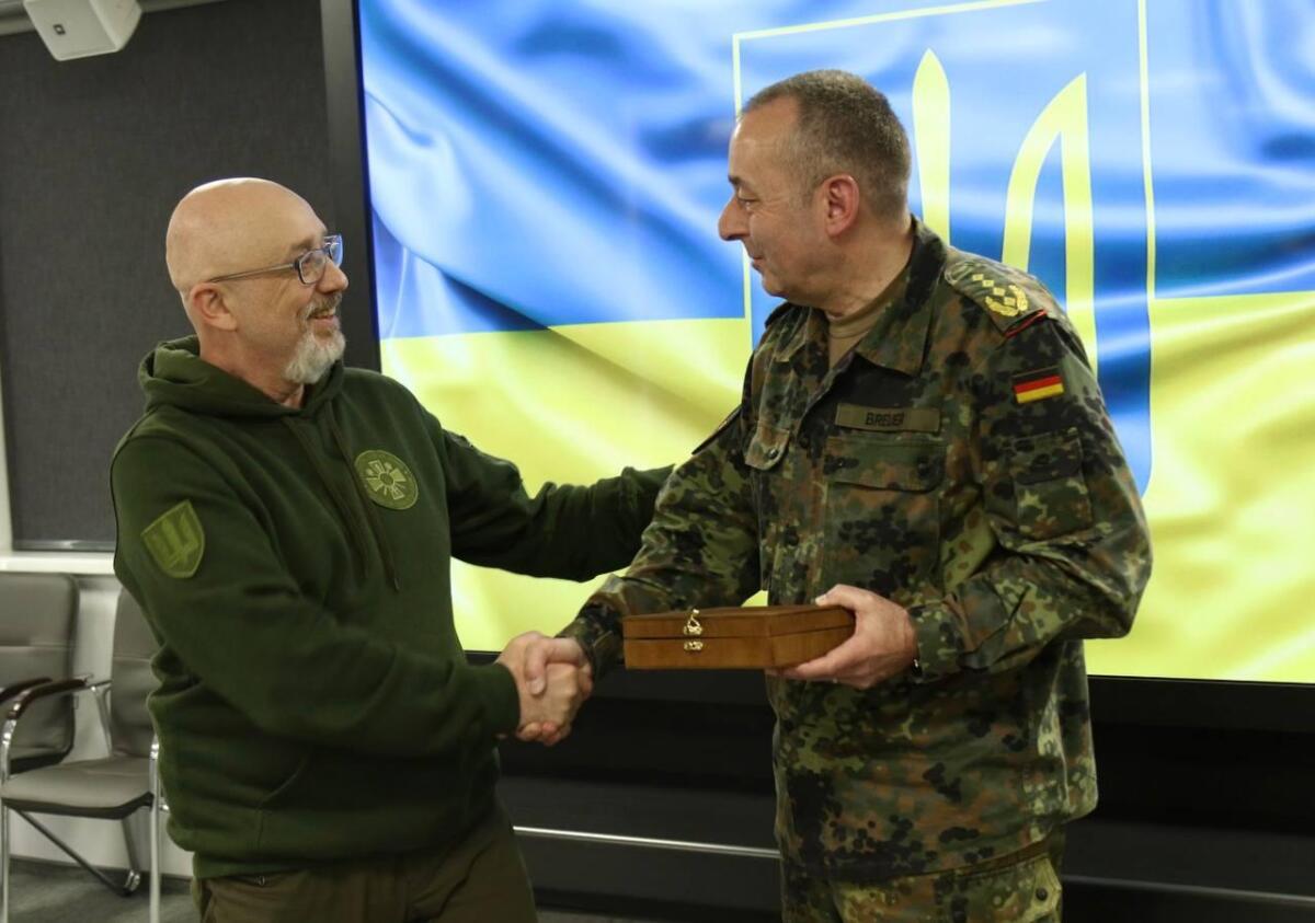 Міністр оборони України провів зустріч з Генеральним інспектором Бундесверу