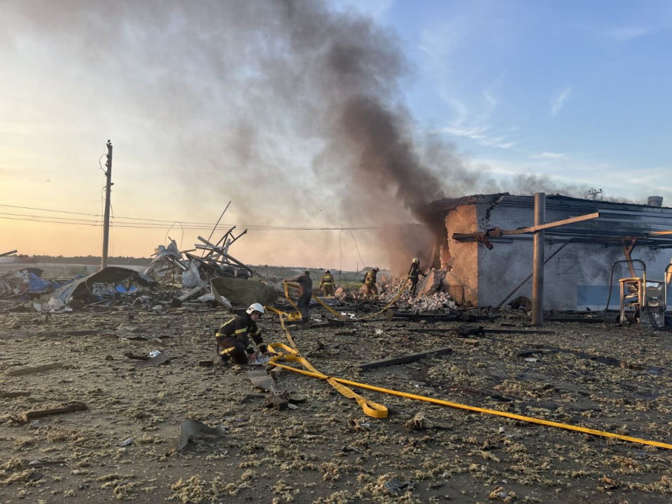 Внаслідок російських атак по Черкащині та Донеччині поранено багато людей