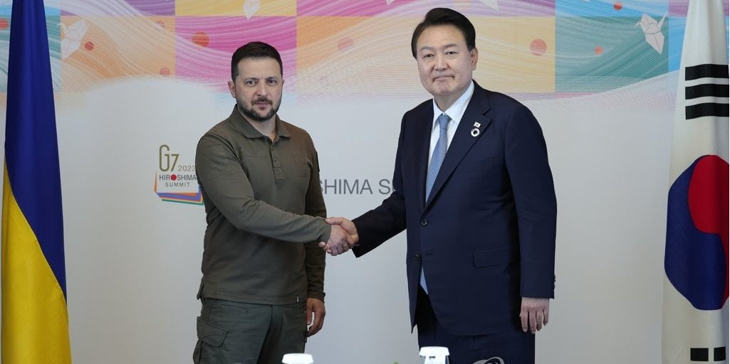 Президент Південної Кореї неочікувано прибув з візитом до України