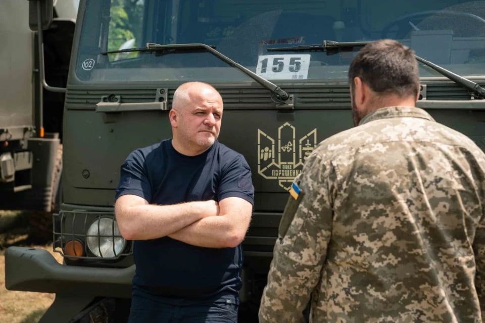 Депутат польського Сейму передав партію техніки бригадам Десантно-штурмових військ