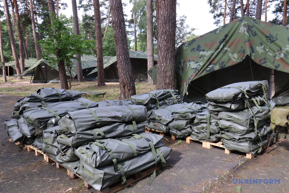 Модульний табір за стандартами НАТО розгорнули у 150 Навчальному центру командування Сил тероборони