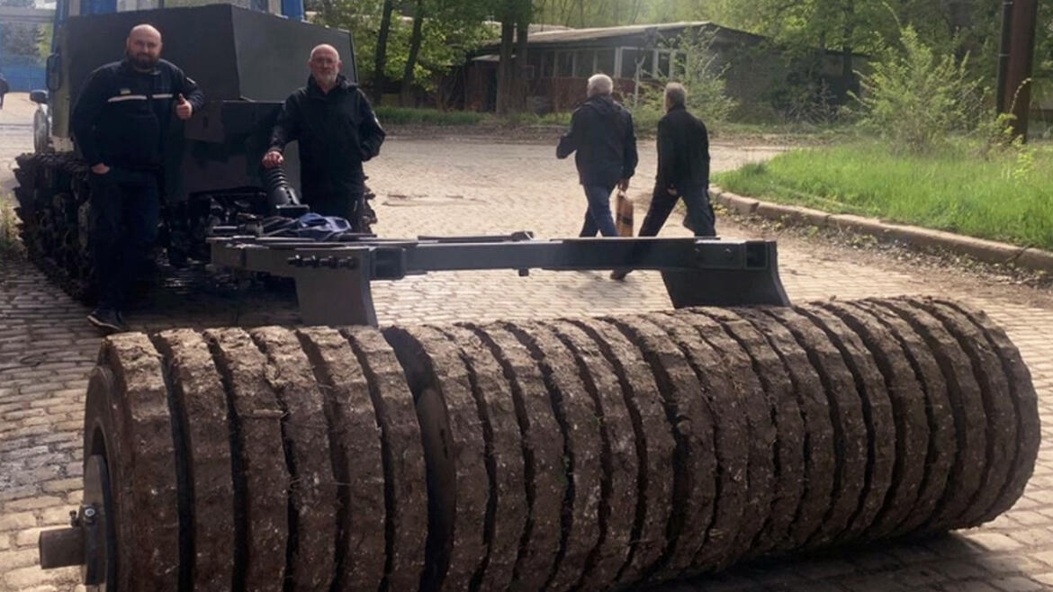 В Україні сертифіковано машину для розмінування від харківських виробників