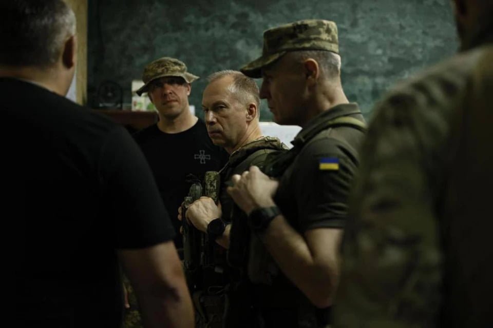 Командувач Сухопутних військ відвідав оборонців на Куп’янському напрямку