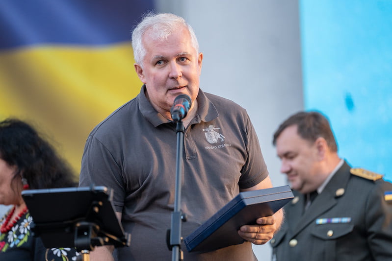 Президент Зеленський нагородив міністра оборони Литви орденом Ярослава Мудрого