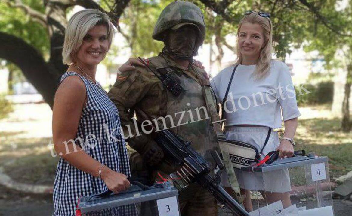 Фейкові вибори на окупованих територіях: голосування за українськими паспортами, залякування та скриньки по домівках (фото)
