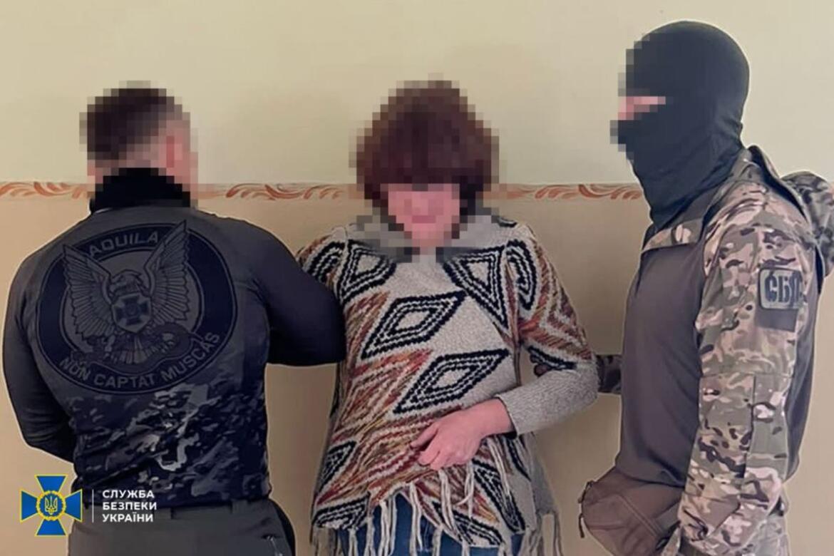 Мешканка Слов’янська з вікна власної оселі шпигувала за переміщенням техніки ЗСУ (фото)