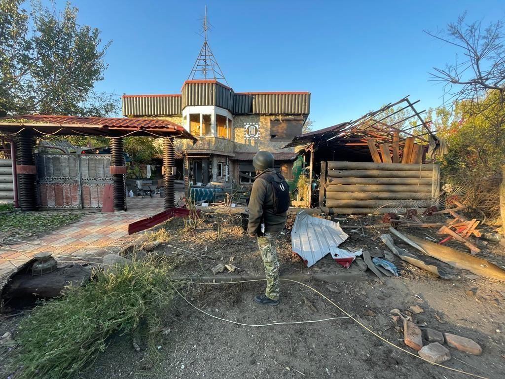 Обстрілами на Донеччині пошкоджені приватні будинки, ЛЕП, газогін і фермерське господарство